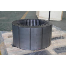 Welded stator core for motors